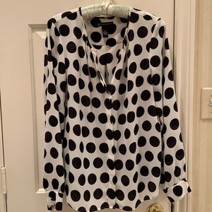 INC International Concepts business blouse